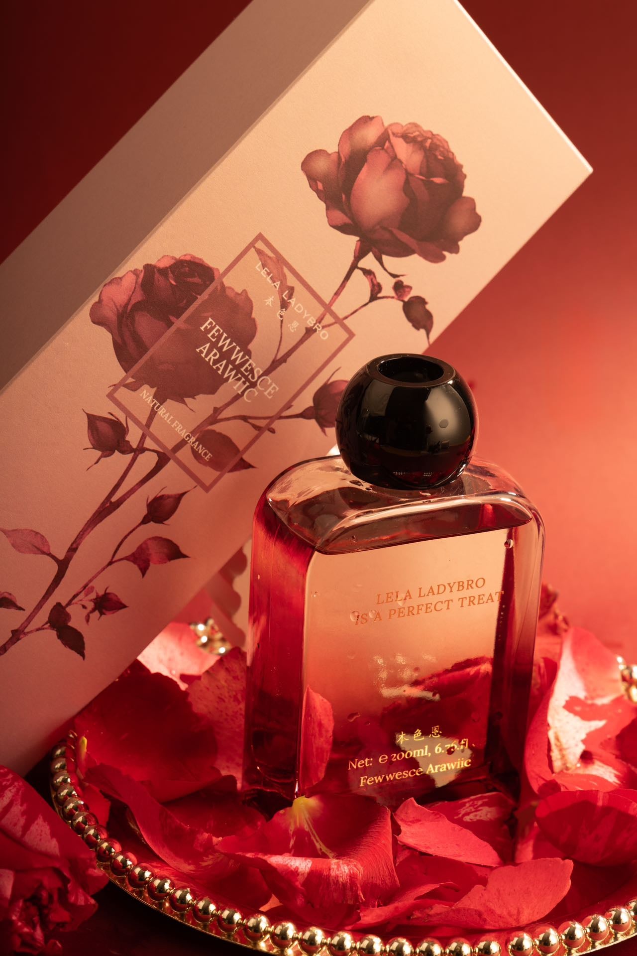 Bulgarian Rose Aroma Reed Diffuser 200mL