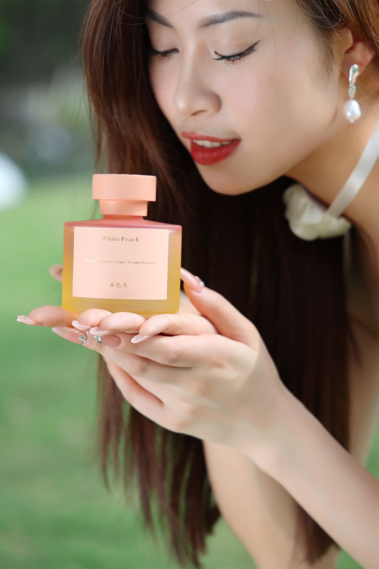 White Peach Aroma Reed Diffuser 150mL