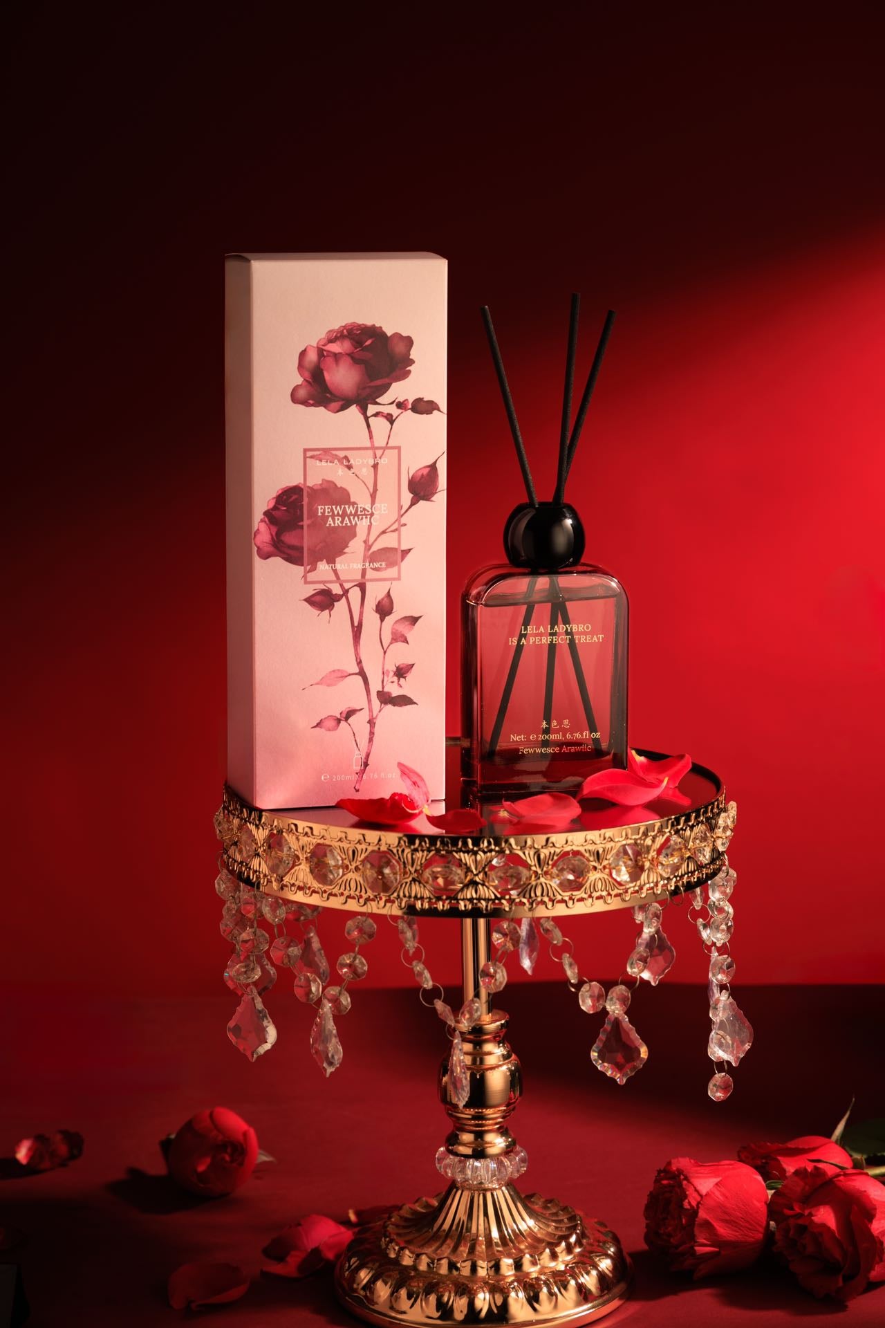 Bulgarian Rose Aroma Reed Diffuser 200mL