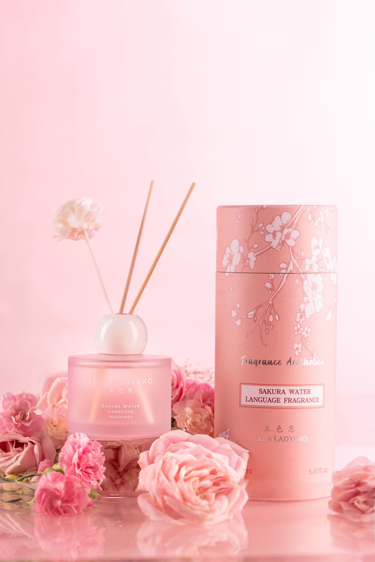 Cherry Blossom Aroma Reed Diffuser 150mL