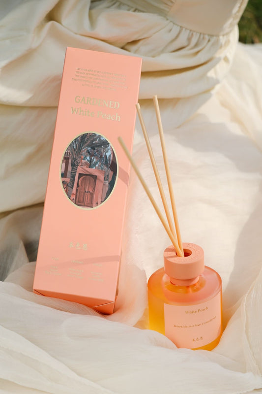White Peach Aroma Reed Diffuser 150mL